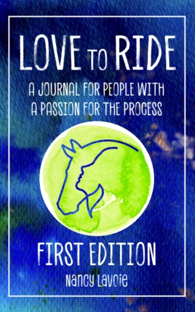 love to ride equestrian and horse riding journal carousel coaching nancy later lavoie