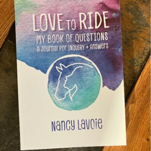 Love to Ride Equestrian Horse Riding Journal by Nancy Lavoie
